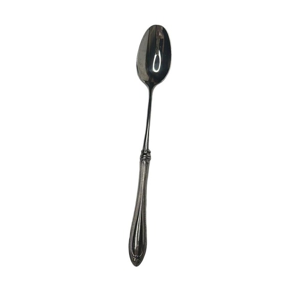 Oneida Ltd SHARONA Glossy Stainless Flatware 7 1/2" ICED TEA SPOON 18/10 - Picture 1 of 6